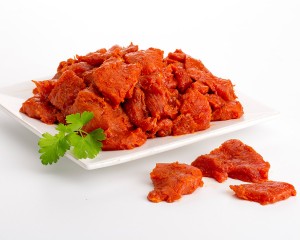  Pincho Rojo a dados (Pack de 1 Kg.) al Vacio
